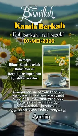 kamis 7 Mei 2026