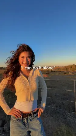 i can do it alone 