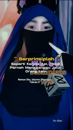 berperinsip lah