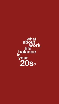 Work life balance