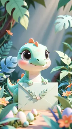 Convite Dino Baby