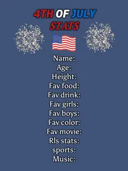 4th of july stats 