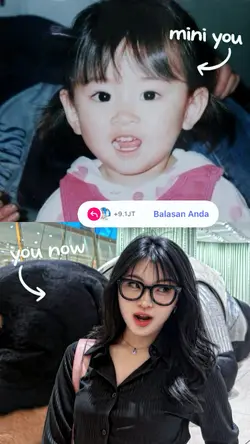 Mini you vs you now