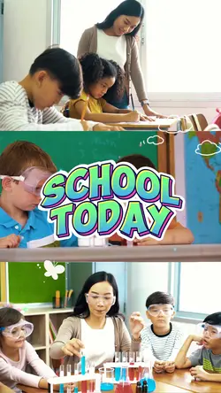 School today