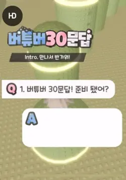 버튜버 30문답ㅂ