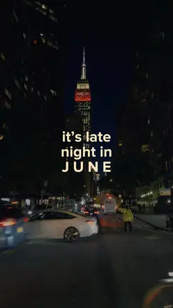 Late night in June