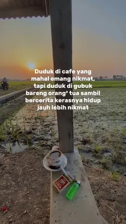duduk kafe