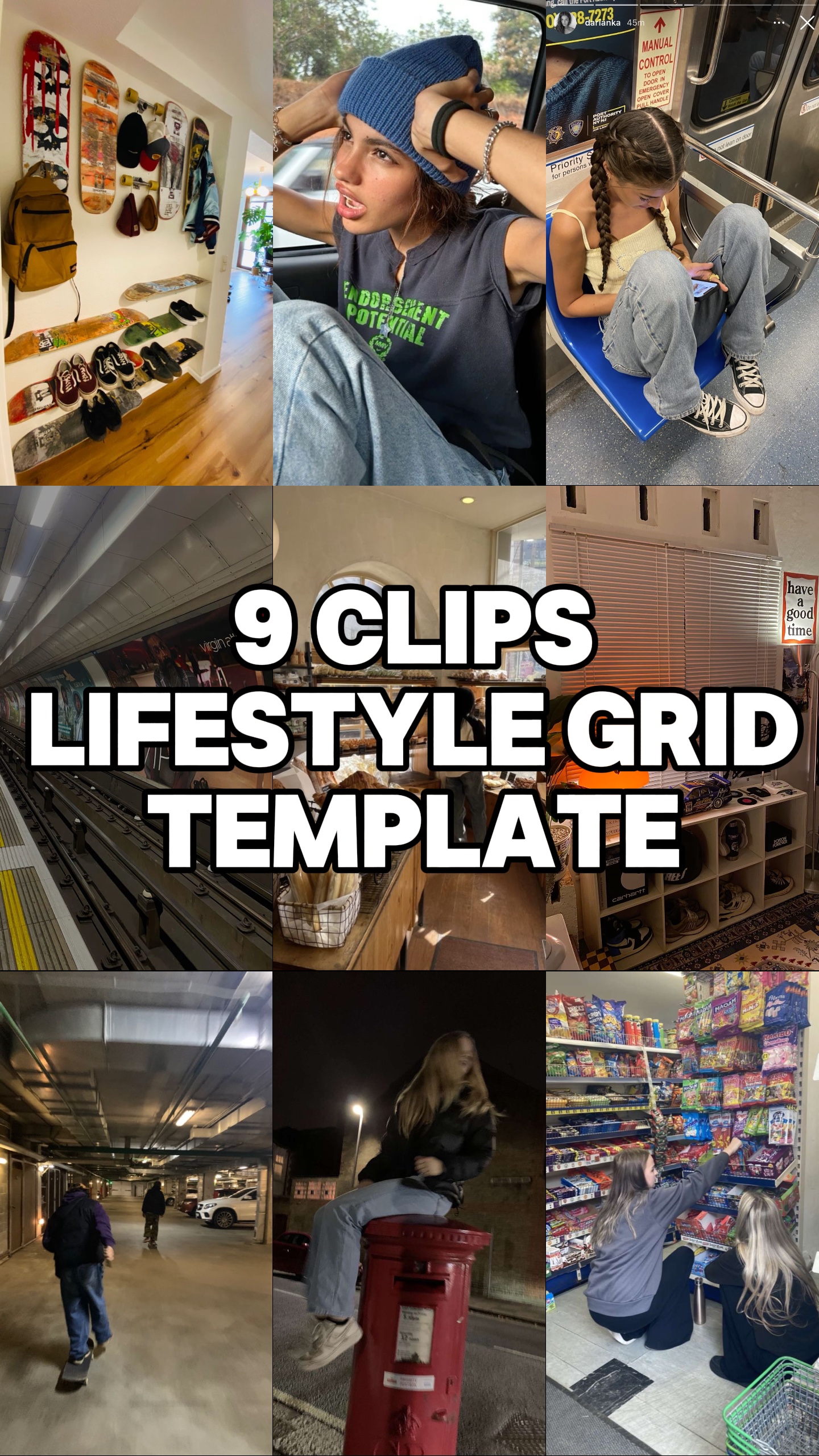 capcut template cover