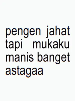 pengen jahat tapi