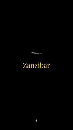 Welcome to Zanzibar