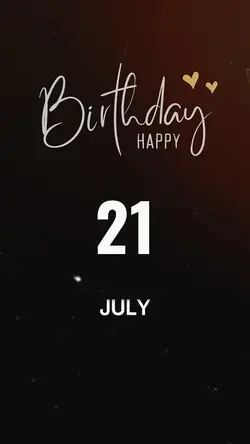 21 july birthday 