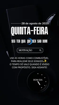 BOM DIA 28 DE AGOSTO