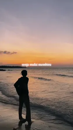 senja mulai membiru