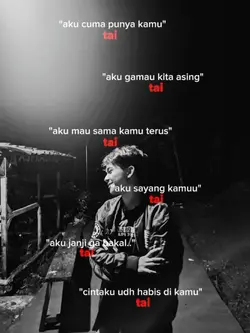 "cuma punya kamu"