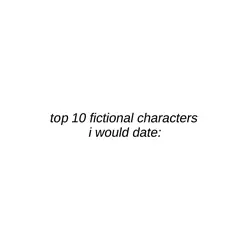 fictional characters
