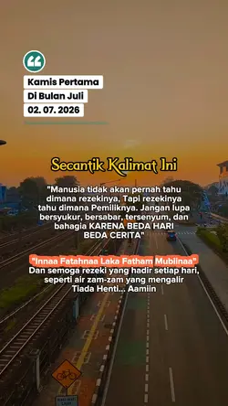 Kamis 02 Juli 2026