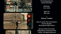 The end credits