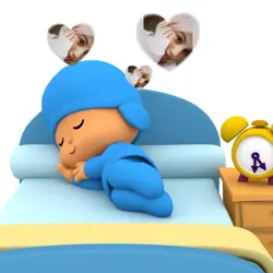 trend stiker pocoyo 