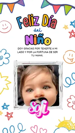 Feliz día mi niña 