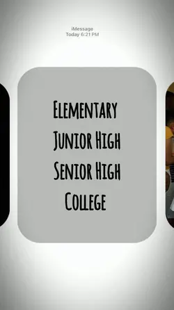 Elem to college 