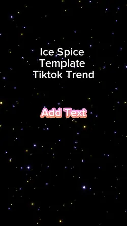 Ice Spice Template