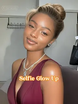 selfie glow up