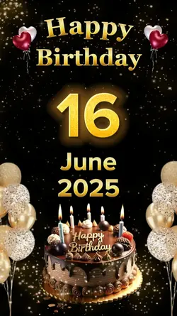 Bday 16 june