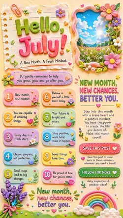 Welcome July 2026