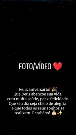 feliz aniversário