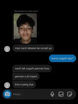 permen kiss, lebaran