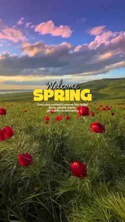 welcome spring 