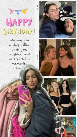 birthday scroll
