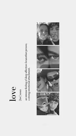 love 4pict bw