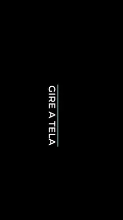 gire a tela
