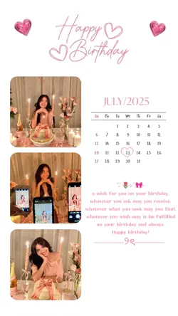 JULY BIRTHDAY 2025