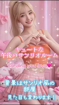 キュートな午後のサンリオルームミ・◦・ミ