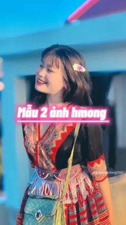 Mẫu 2 ảnh hmong