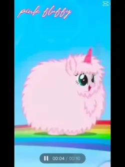 pink bluffy
