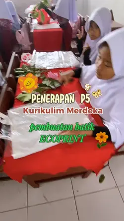 pembuatan Ecoprint|