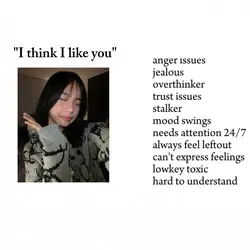 "i think I like you"