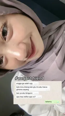 we just friend 
