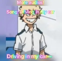 DRIVING IN MY CAR