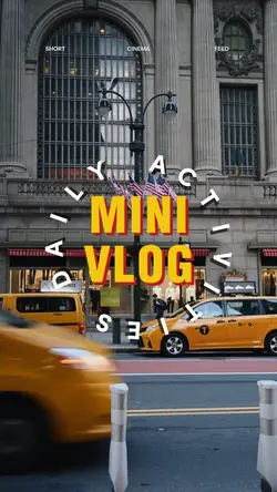 mini vlog 1 minute