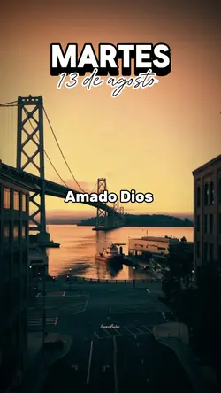 Martes 13 de agosto