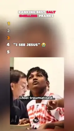 SALT SMELLING PRANKS