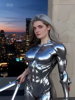 warrior cyberpunk
