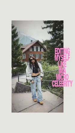 EDITING MYSELF TREND