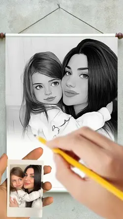 desenhando você 