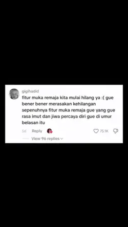 Fitur muka remaja 