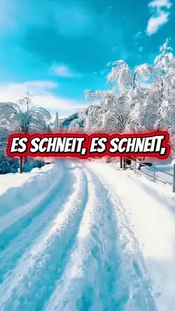 Es schneit